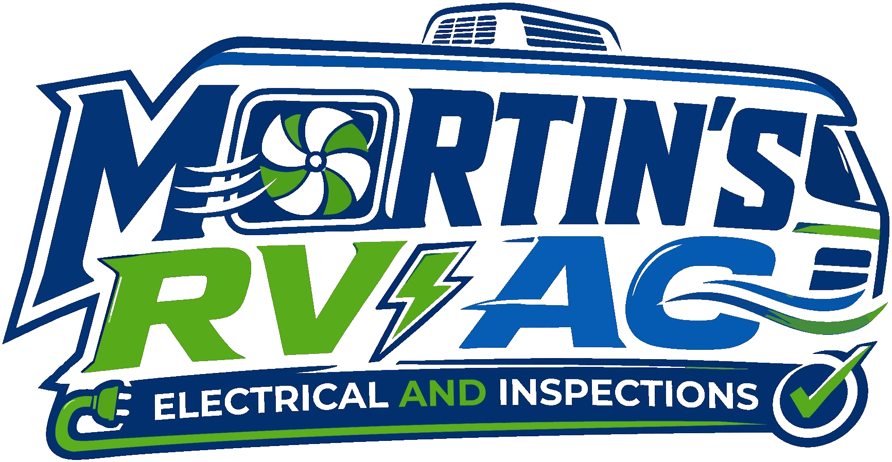 Martin's RV AC Electrical and Inspections logo